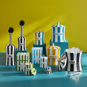   Multicolored Porcelain Canister | Oroa.com