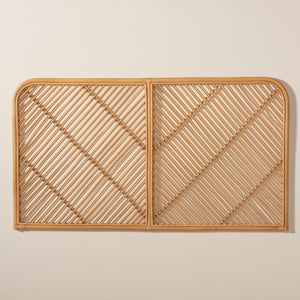   Modern European furniture - Natural Rattan Queen Size Headboard - www.oroa.com | Oroa.com