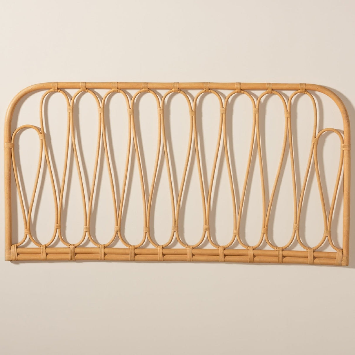   Modern European furniture - Rattan Rods Queen Sized Headboard - www.oroa.com | Oroa.com