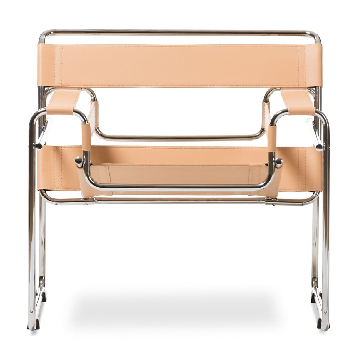   Modern European furniture - Leather Inspired Strips Accent Chair - www.oroa.com | Oroa.com