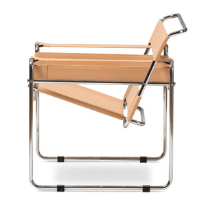   Modern European furniture - Leather Inspired Strips Accent Chair - www.oroa.com | Oroa.com