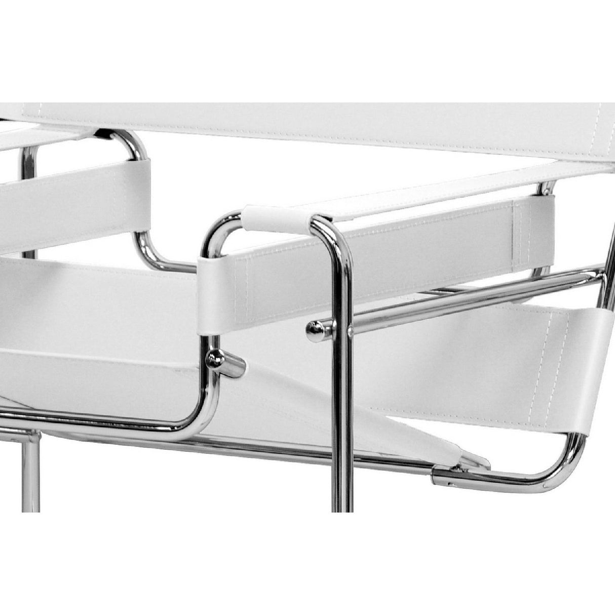   Modern European furniture - Leather Inspired Strips Accent Chair - www.oroa.com | Oroa.com