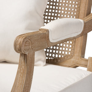   Modern European furniture - Carved Wood Framed Accent Chair - www.oroa.com | Oroa.com