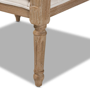   Modern European furniture - Carved Wood Framed Accent Chair - www.oroa.com | Oroa.com
