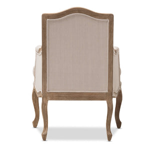   Modern European furniture - Wood Traditional French Accent Chair  - www.oroa.com | Oroa.com