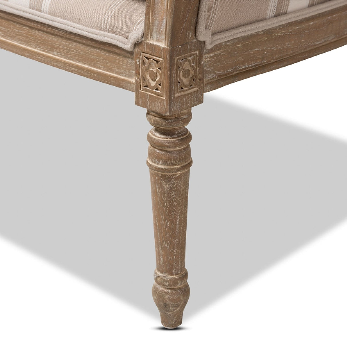   Modern European furniture - Brown Stripe Accent Chair - www.oroa.com | Oroa.com