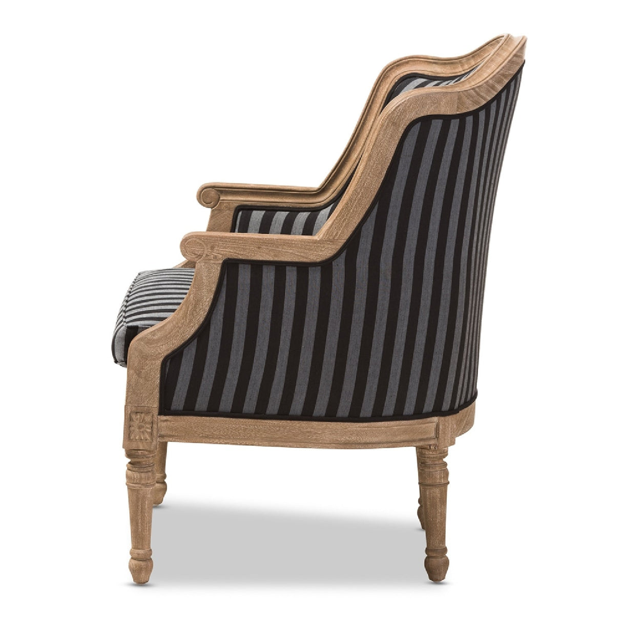   Modern European furniture - Gray Left-Arm Chaise Lounge - www.oroa.com | Oroa.com