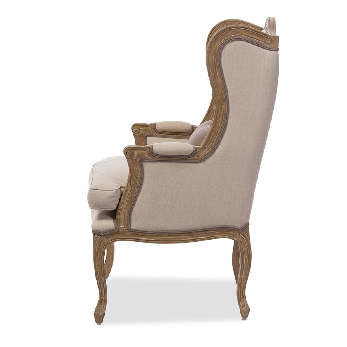   Wooden French Provincial Accent Chair | Oroa.com