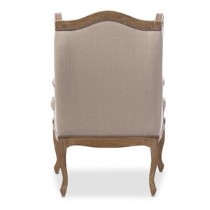   Wooden French Provincial Accent Chair | Oroa.com