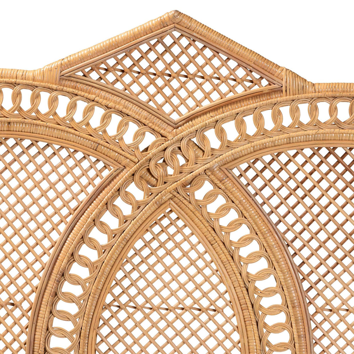   Modern European furniture - Woven Rattan Queen Sized Headboard - www.oroa.com | Oroa.com