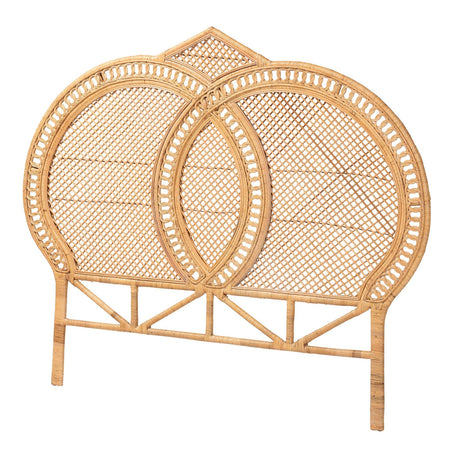   Modern European furniture - Woven Rattan Queen Sized Headboard - www.oroa.com | Oroa.com
