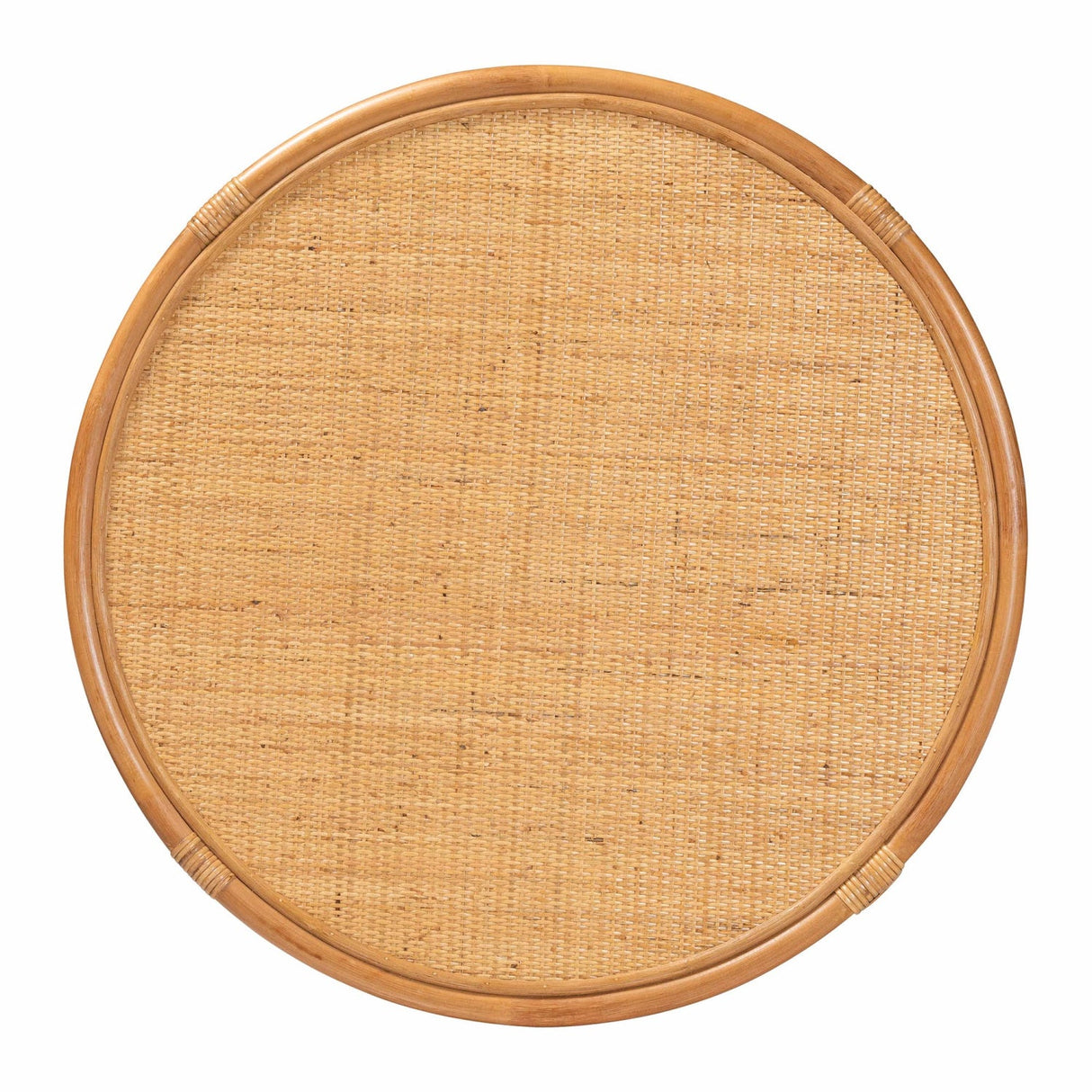   Modern European furniture - Round 2 Tier Rattan Coffee Table - www.oroa.com | Oroa.com