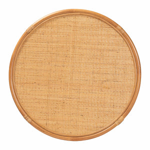   Modern European furniture - Round 2 Tier Rattan Coffee Table - www.oroa.com | Oroa.com