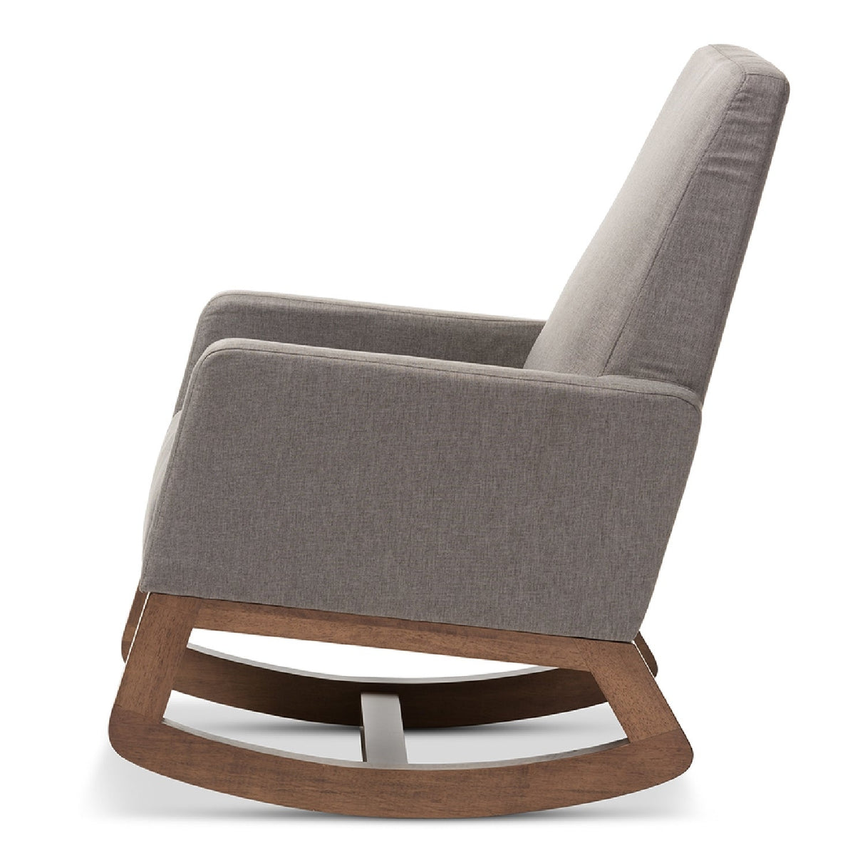   Modern European furniture - Fabric Upholstered Rocking Chair - www.oroa.com | Oroa.com
