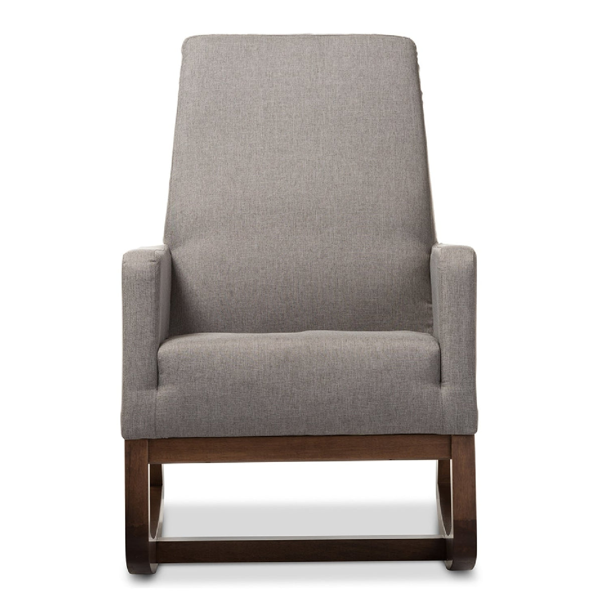   Modern European furniture - Fabric Upholstered Rocking Chair - www.oroa.com | Oroa.com