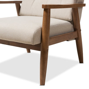   Modern European furniture - Beige Tufted High Back Accent Chair - www.oroa.com | Oroa.com