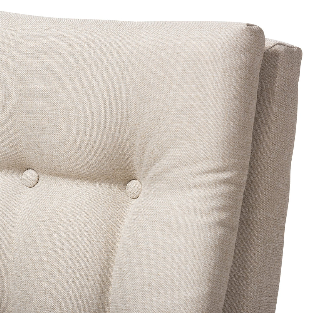   Modern European furniture - Beige Tufted High Back Accent Chair - www.oroa.com | Oroa.com
