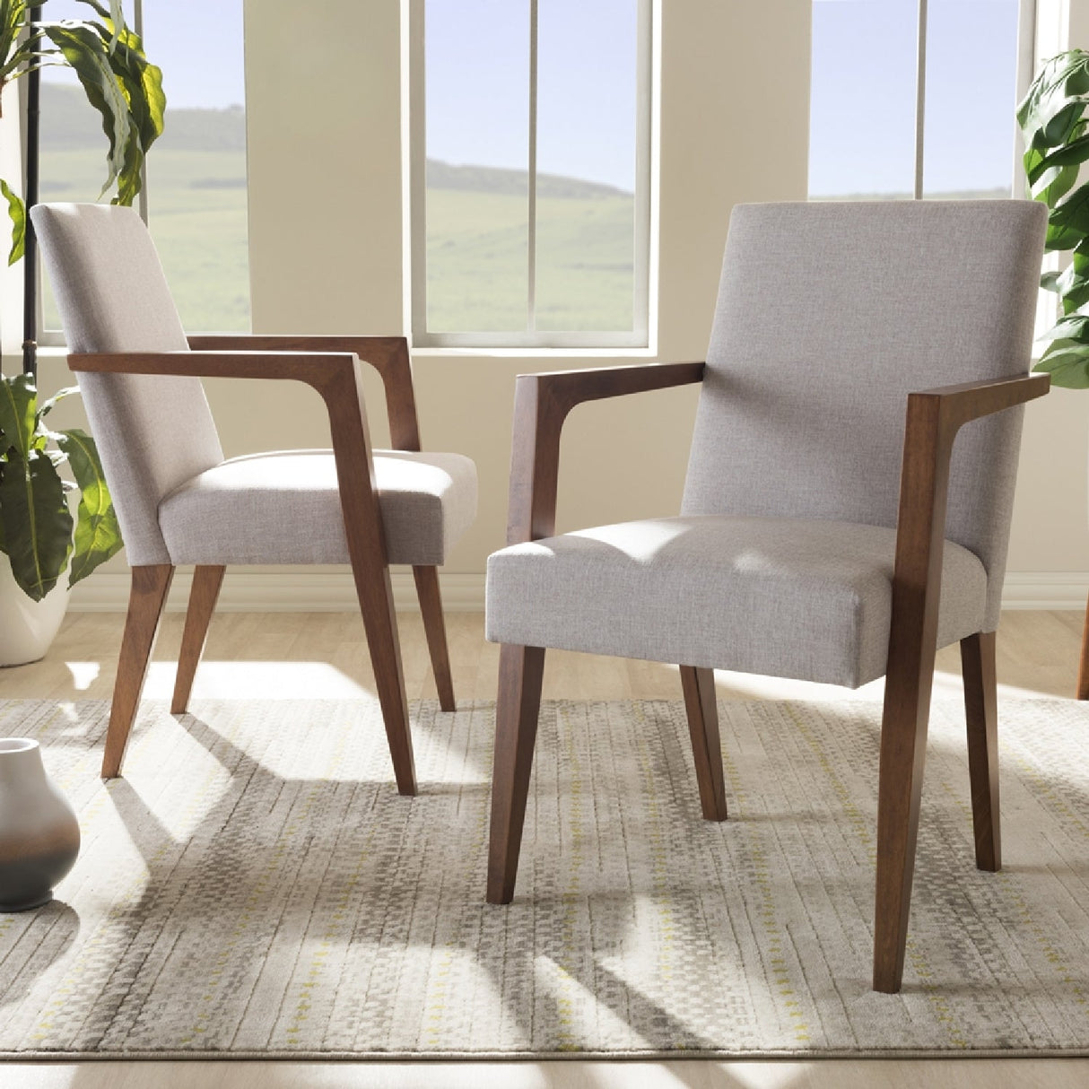   Modern European furniture - Solid Wood Framed Accent Chairs 2 - www.oroa.com | Oroa.com