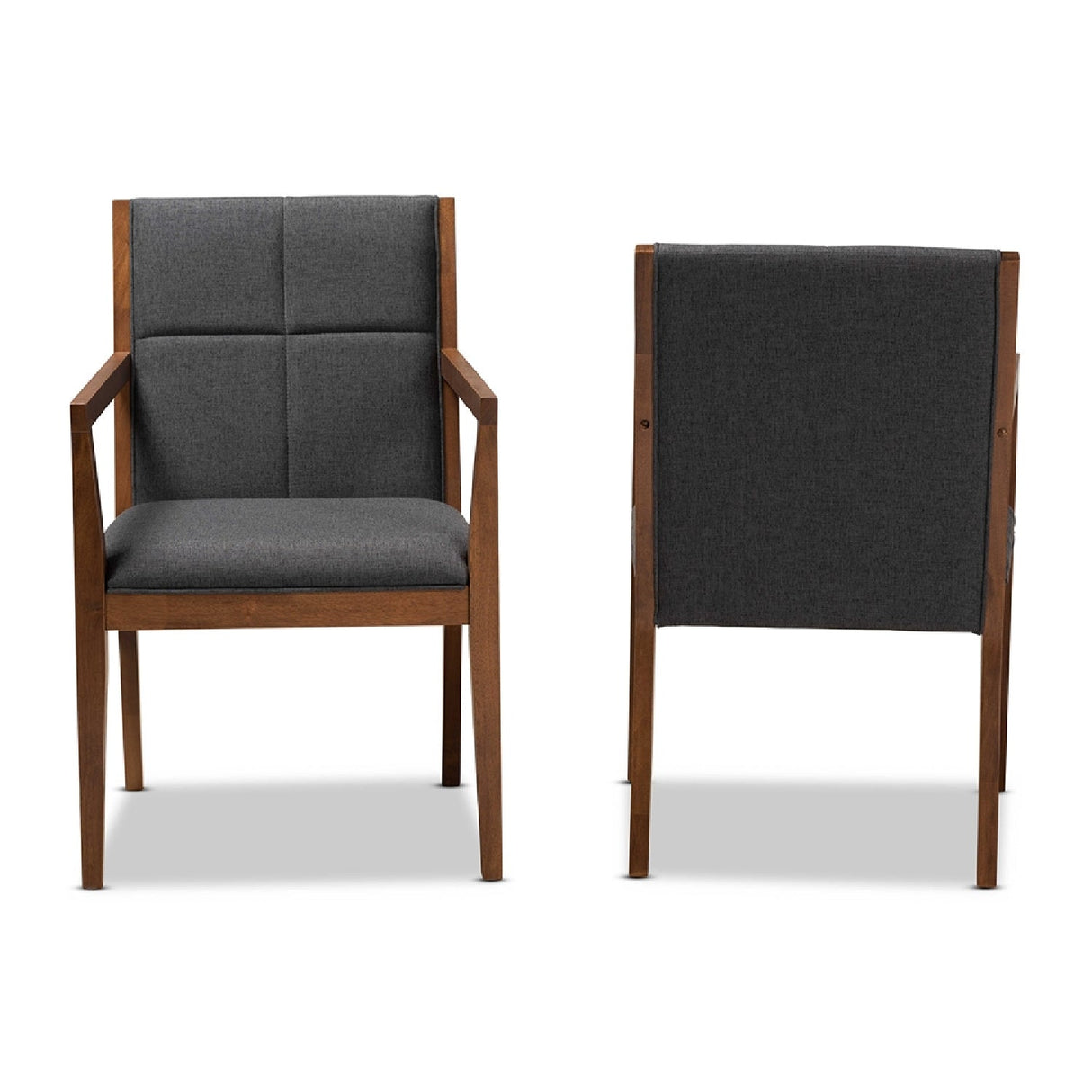   Modern European furniture - Square Stitched Accent Chairs 2 - www.oroa.com | Oroa.com