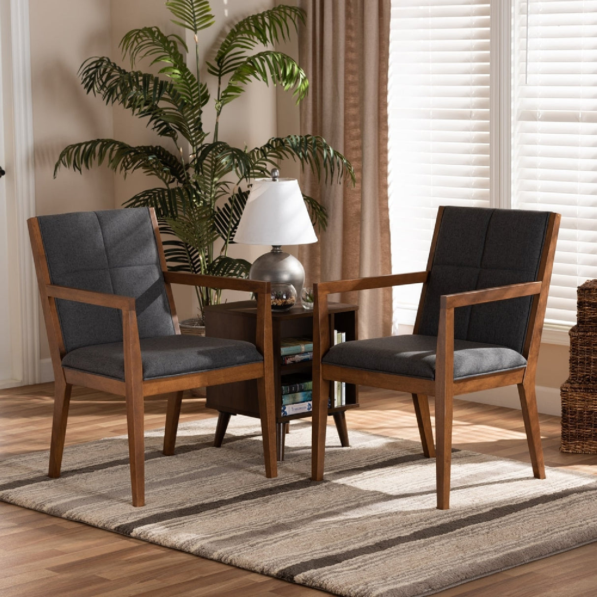   Modern European furniture - Square Stitched Accent Chairs 2 - www.oroa.com | Oroa.com