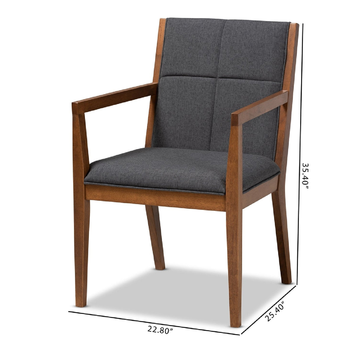   Modern European furniture - Square Stitched Accent Chairs 2 - www.oroa.com | Oroa.com
