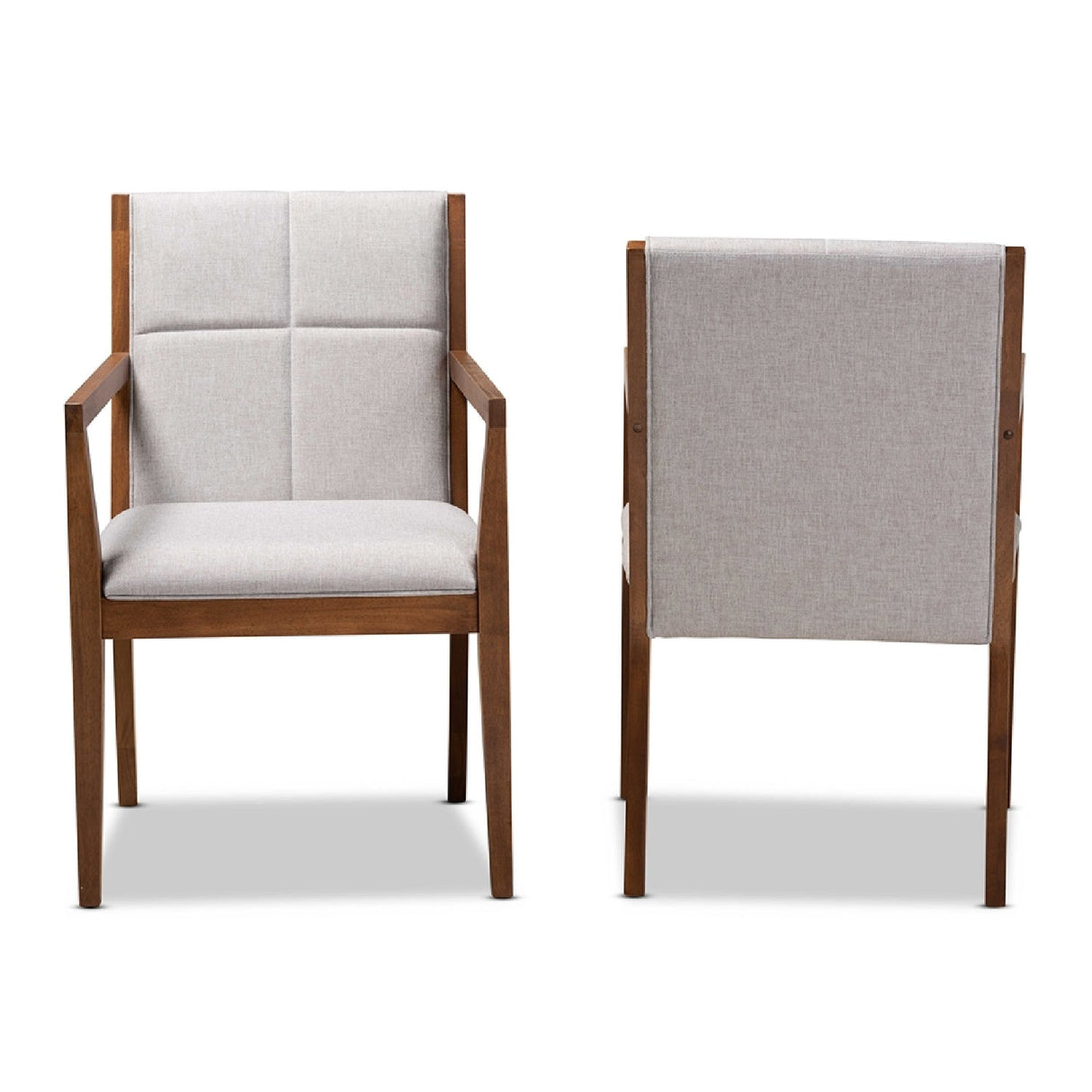   Modern European furniture - Square Stitched Accent Chairs 2 - www.oroa.com | Oroa.com