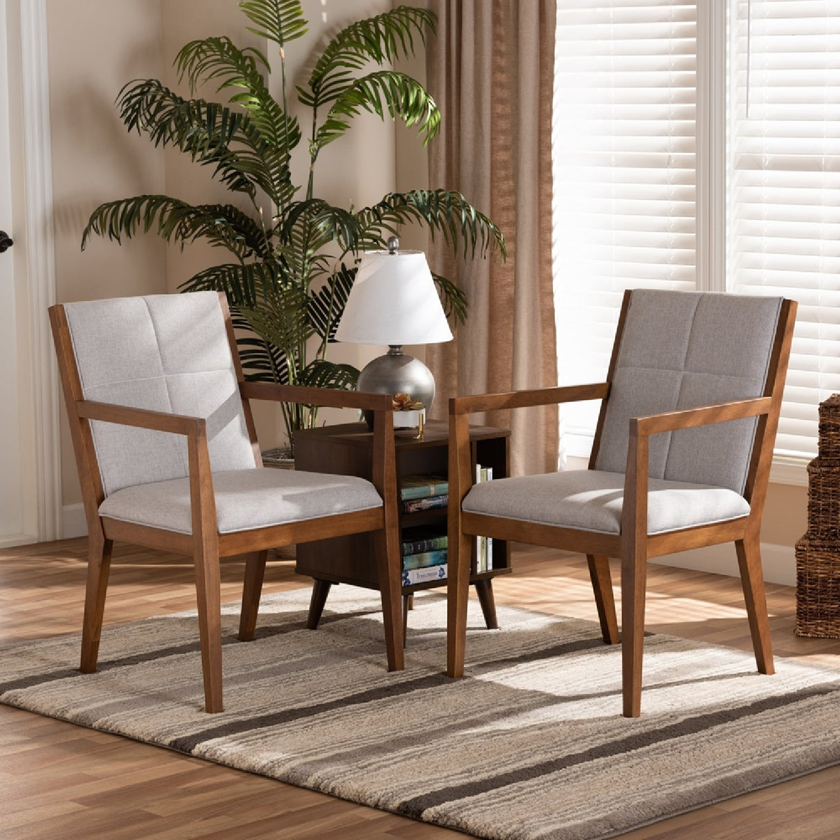   Modern European furniture - Square Stitched Accent Chairs 2 - www.oroa.com | Oroa.com