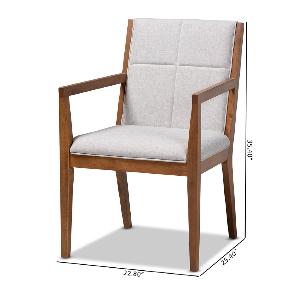   Modern European furniture - Square Stitched Accent Chairs 2 - www.oroa.com | Oroa.com