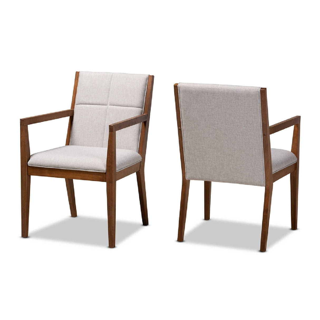   Modern European furniture - Square Stitched Accent Chairs 2 - www.oroa.com | Oroa.com