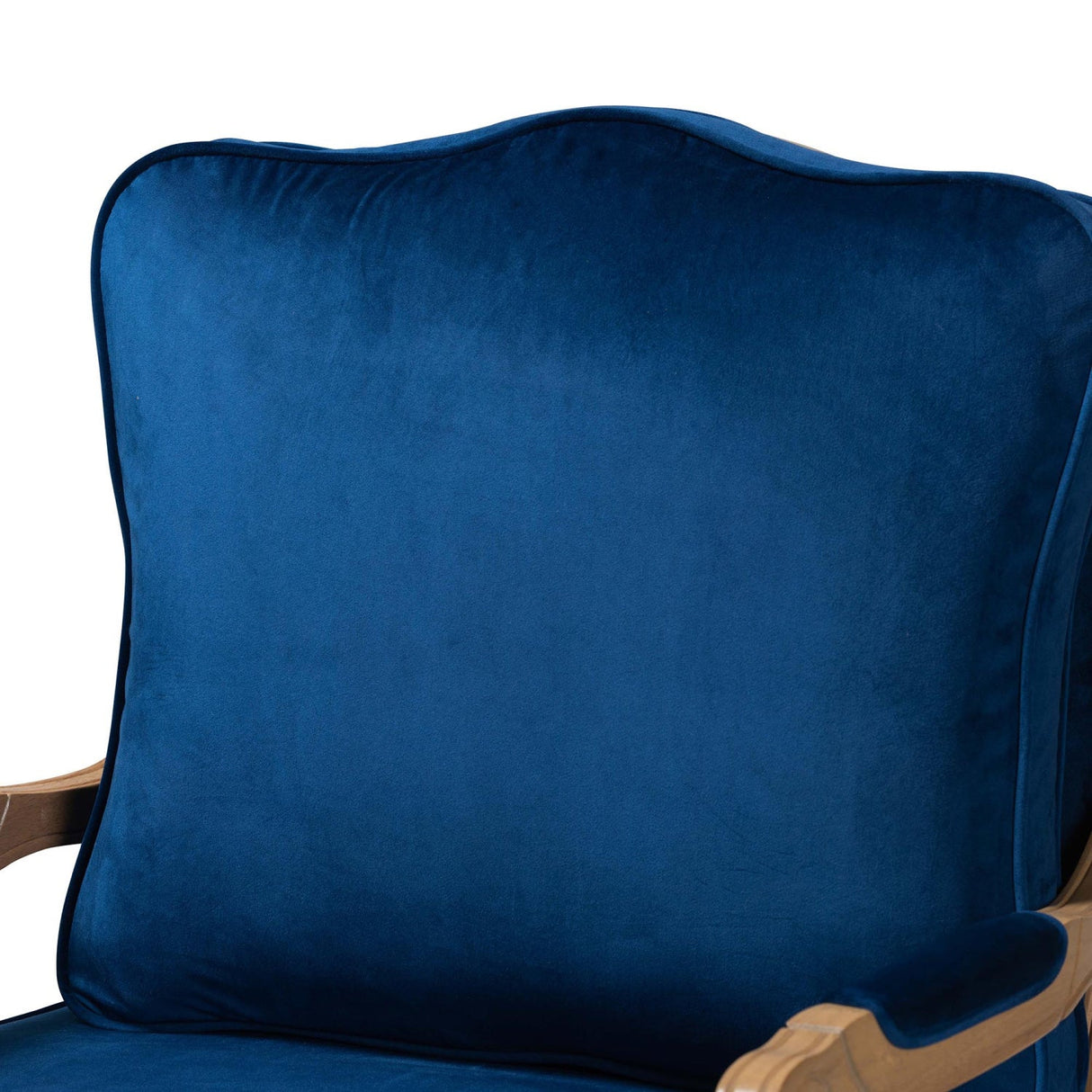   Modern European furniture - Blue Fabric Accent Chair - www.oroa.com | Oroa.com