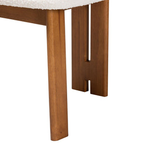   Modern European furniture - Boucle Japandi Dining Chairs 2 - www.oroa.com | Oroa.com