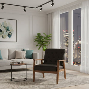   Modern European furniture - Button Tufted Lounge Chair - www.oroa.com | Oroa.com
