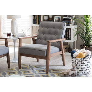   Modern European furniture - Button Tufted Lounge Chair - www.oroa.com | Oroa.com