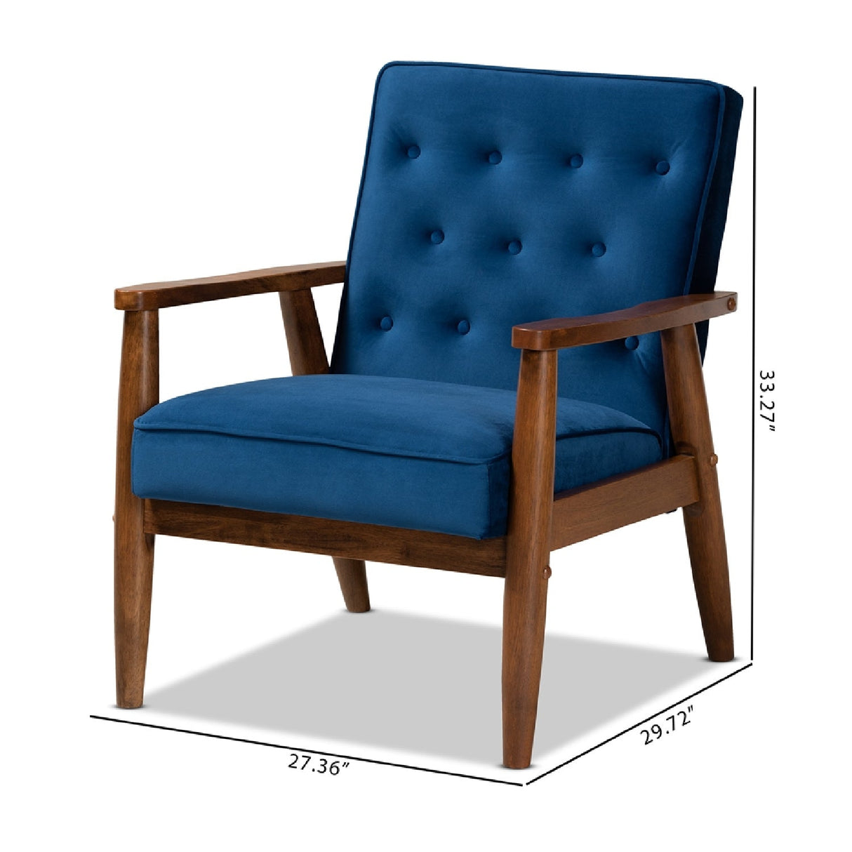   Modern European furniture - Button Tufted Lounge Chair - www.oroa.com | Oroa.com
