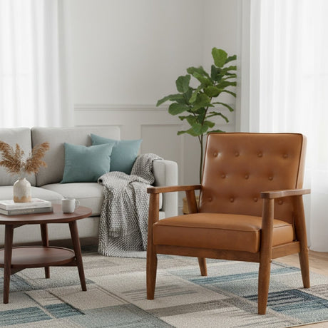   Modern European furniture - Button Tufted Lounge Chair - www.oroa.com | Oroa.com