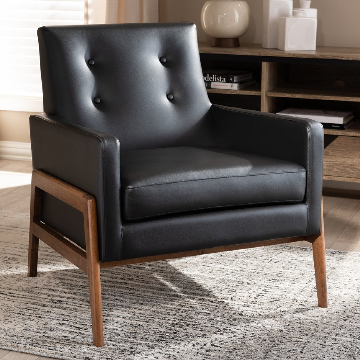   Modern European furniture - Button Tufted Back Lounge Chair - www.oroa.com | Oroa.com