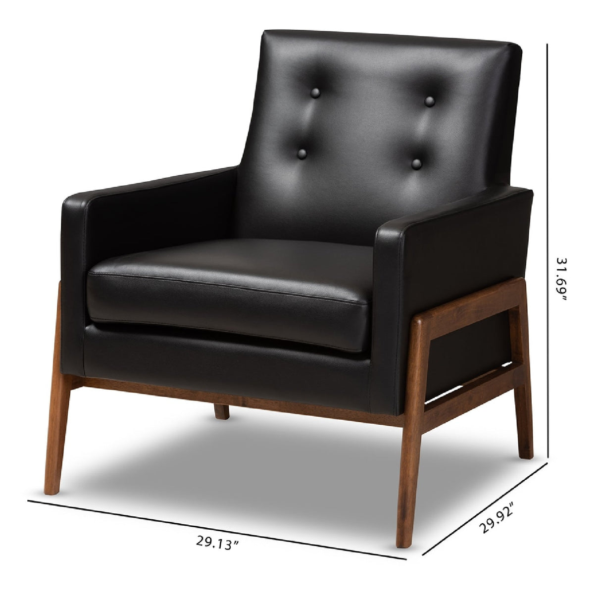   Modern European furniture - Button Tufted Back Lounge Chair - www.oroa.com | Oroa.com