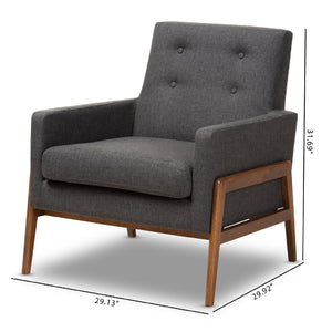   Modern European furniture - Button Tufted Back Lounge Chair - www.oroa.com | Oroa.com