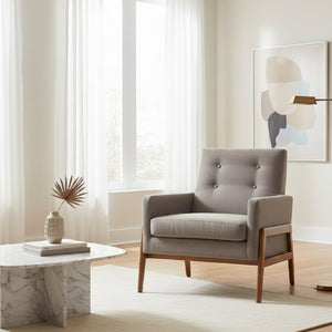   Modern European furniture - Button Tufted Back Lounge Chair - www.oroa.com | Oroa.com