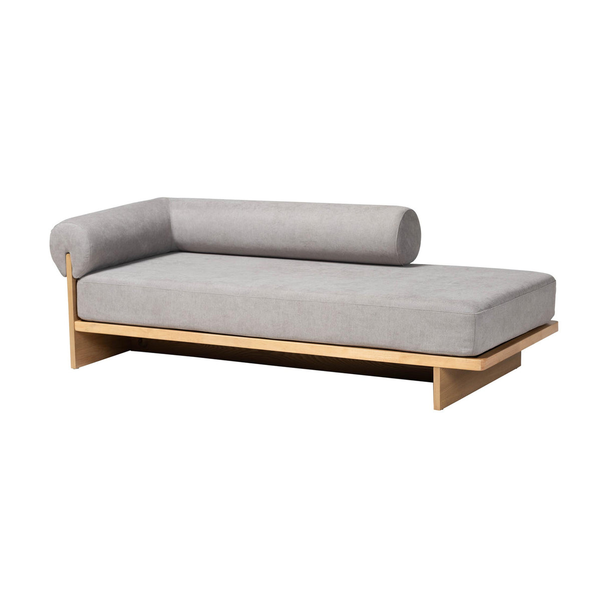   Modern European furniture - Gray Left-Arm Chaise Lounge - www.oroa.com | Oroa.com