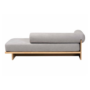   Modern European furniture - Gray Left-Arm Chaise Lounge - www.oroa.com | Oroa.com