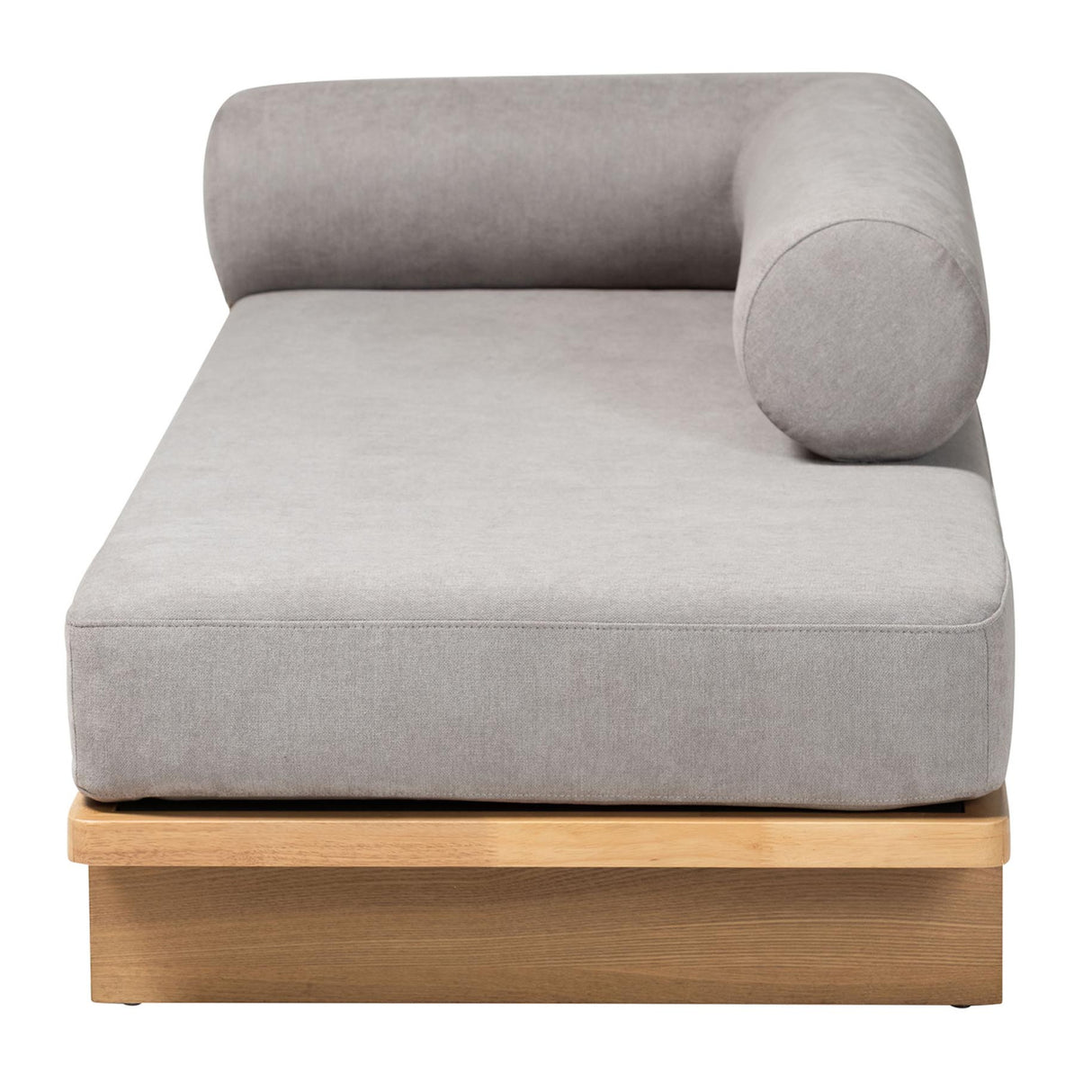   Modern European furniture - Gray Left-Arm Chaise Lounge - www.oroa.com | Oroa.com
