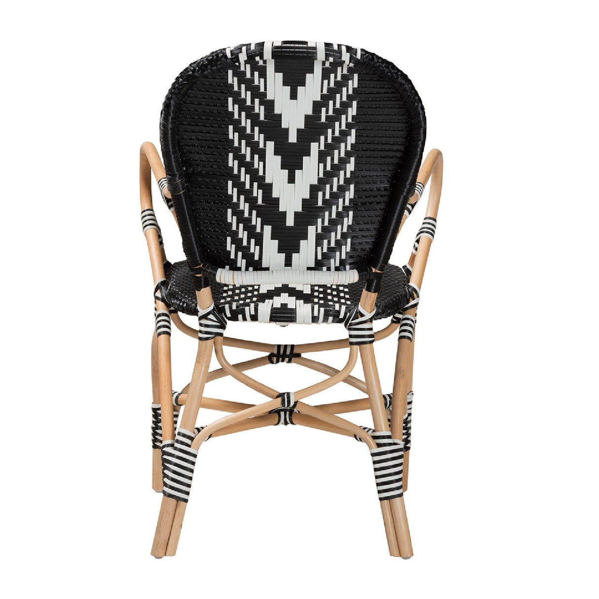   Modern European furniture - Two Toned Weaving Dining Chair - www.oroa.com | Oroa.com