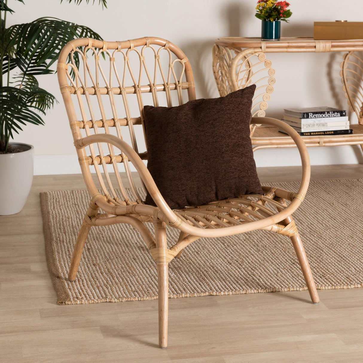   Modern European furniture - Rattan Openwork Bohemian Lounge Chair - www.oroa.com | Oroa.com