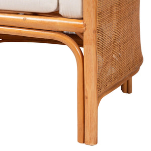   Modern European furniture - Curved Woven Rattan Accent Chair - www.oroa.com | Oroa.com