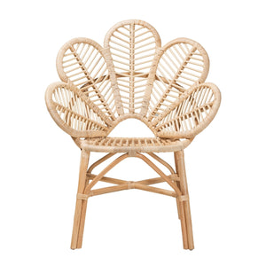   Modern European furniture - Flower Inspired Rattan Accent Chair - www.oroa.com | Oroa.com