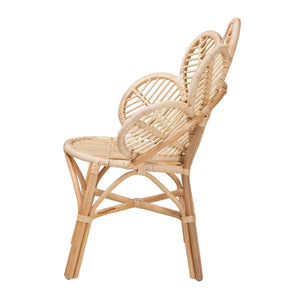   Modern European furniture - Flower Inspired Rattan Accent Chair - www.oroa.com | Oroa.com