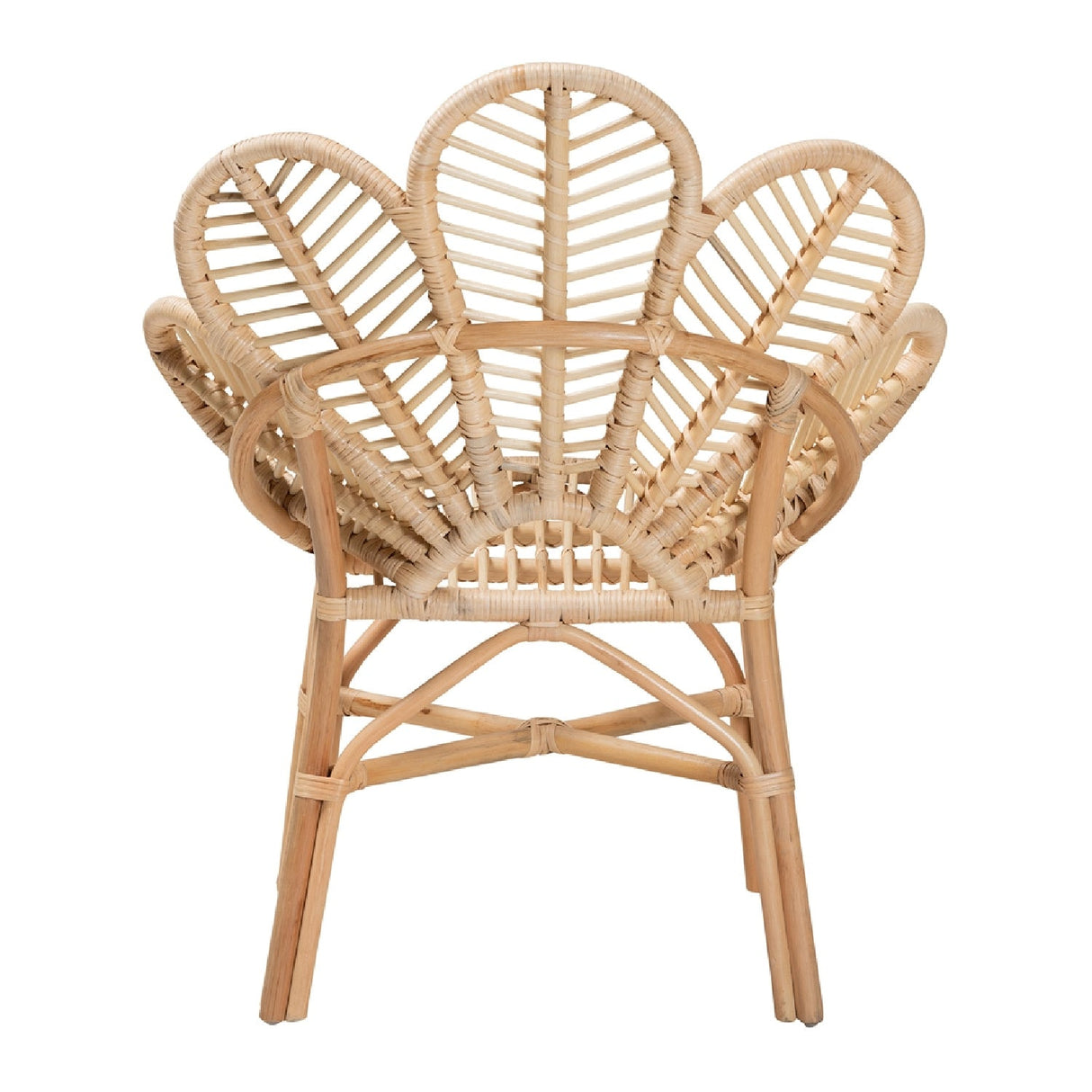   Modern European furniture - Flower Inspired Rattan Accent Chair - www.oroa.com | Oroa.com