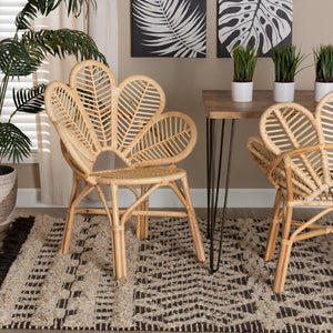   Modern European furniture - Flower Inspired Rattan Accent Chair - www.oroa.com | Oroa.com