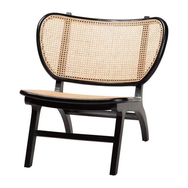 Modern European furniture - Black Mahogany Accent Chair - www.oroa.com